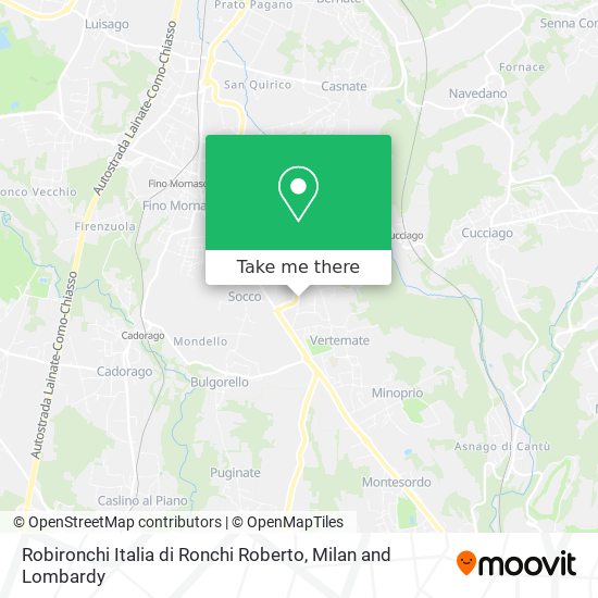 Robironchi Italia di Ronchi Roberto map