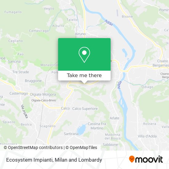 Ecosystem Impianti map