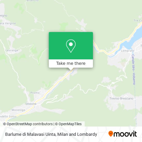 Barlume di Malavasi Uinta map