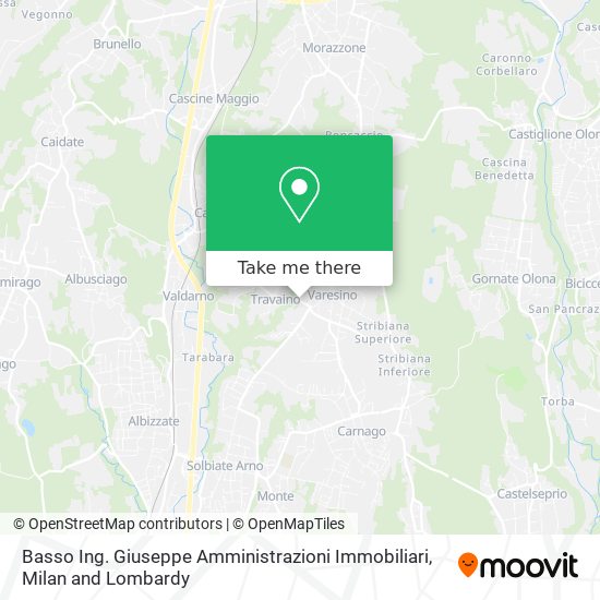 Basso Ing. Giuseppe Amministrazioni Immobiliari map