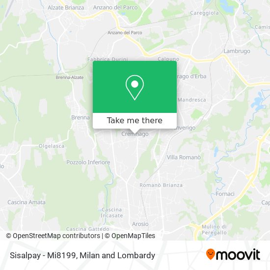 Sisalpay - Mi8199 map