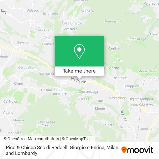 Pico & Chicca Snc di Redaelli Giorgio e Enrica map