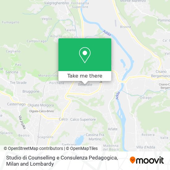 Studio di Counselling e Consulenza Pedagogica map