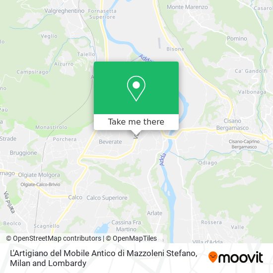 L'Artigiano del Mobile Antico di Mazzoleni Stefano map