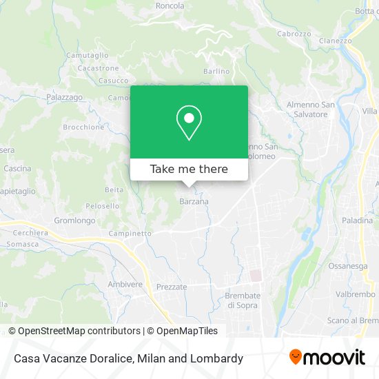 Casa Vacanze Doralice map
