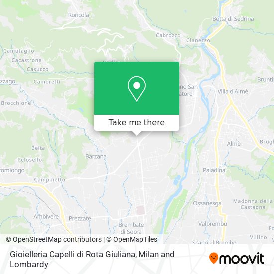 Gioielleria Capelli di Rota Giuliana map