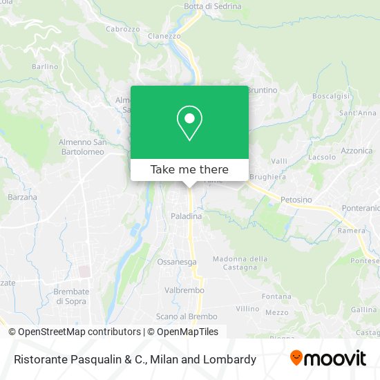 Ristorante Pasqualin & C. map