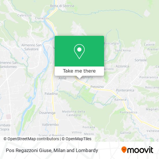 Pos Regazzoni Giuse map