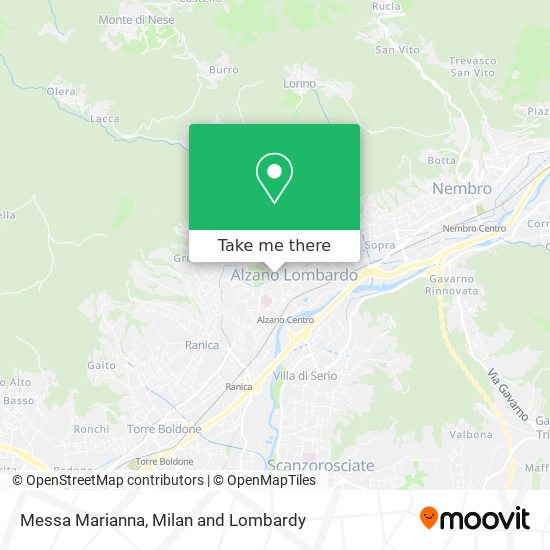 Messa Marianna map