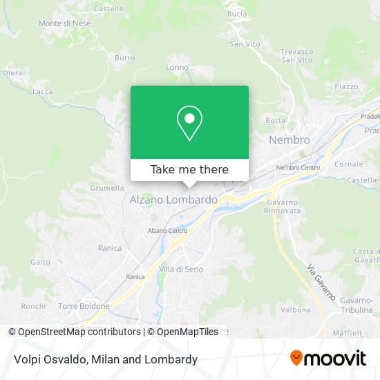 Volpi Osvaldo map