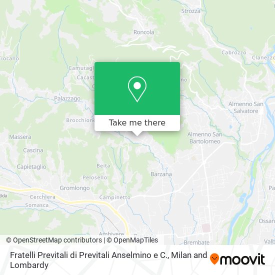 Fratelli Previtali di Previtali Anselmino e C. map