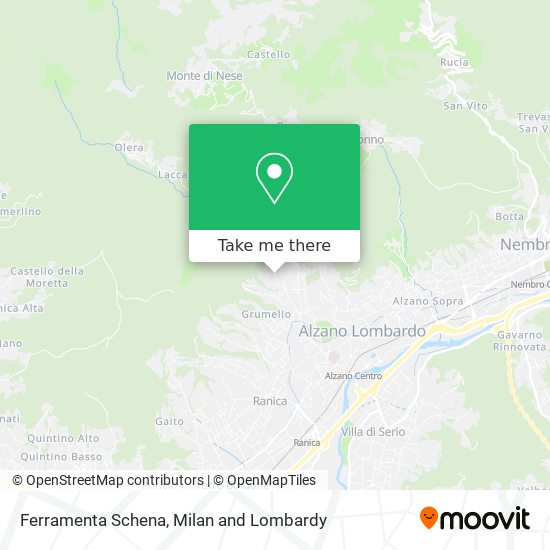Ferramenta Schena map