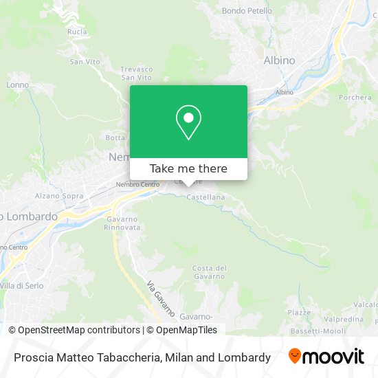 Proscia Matteo Tabaccheria map