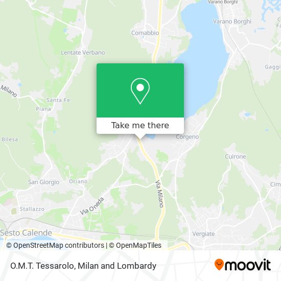 O.M.T. Tessarolo map