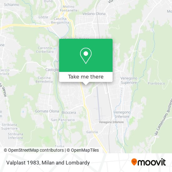 Valplast 1983 map