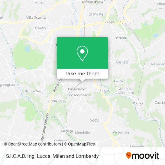 S.I.C.A.D. Ing. Lucca map