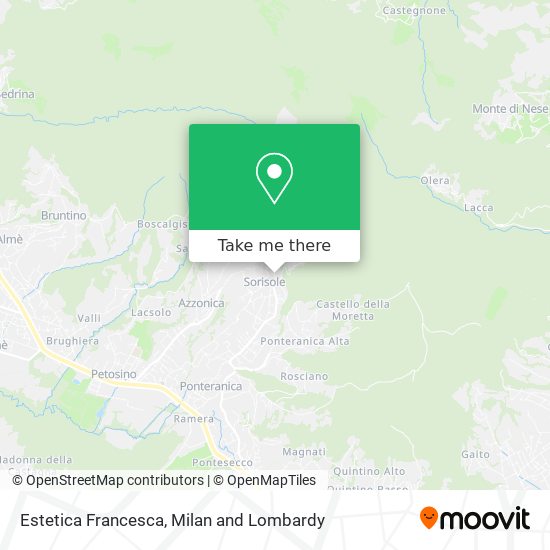 Estetica Francesca map