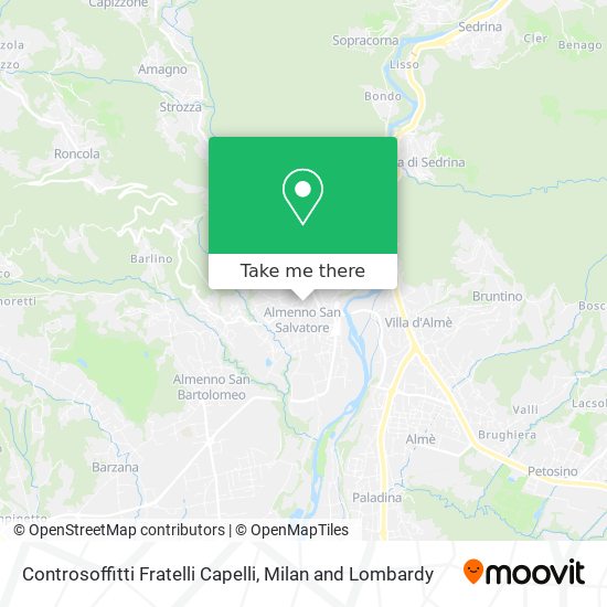Controsoffitti Fratelli Capelli map