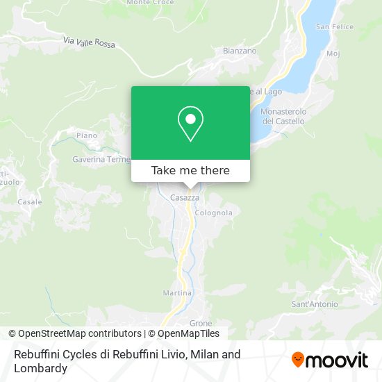 Rebuffini Cycles di Rebuffini Livio map