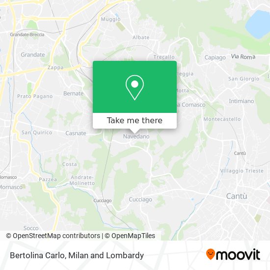 Bertolina Carlo map