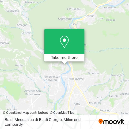Baldi Meccanica di Baldi Giorgio map