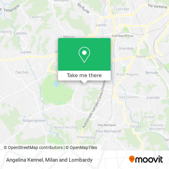 Angelina Kennel map