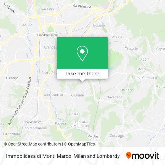 Immobilcasa di Monti Marco map