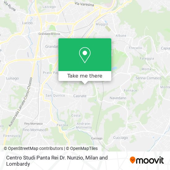 Centro Studi Panta Rei Dr. Nunzio map