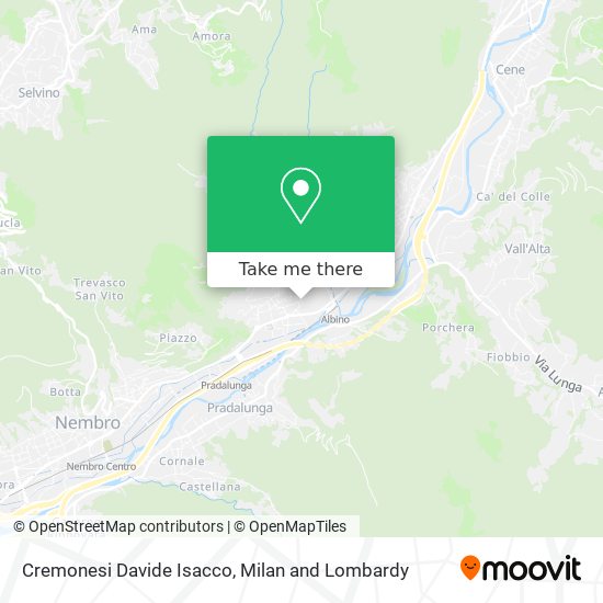 Cremonesi Davide Isacco map