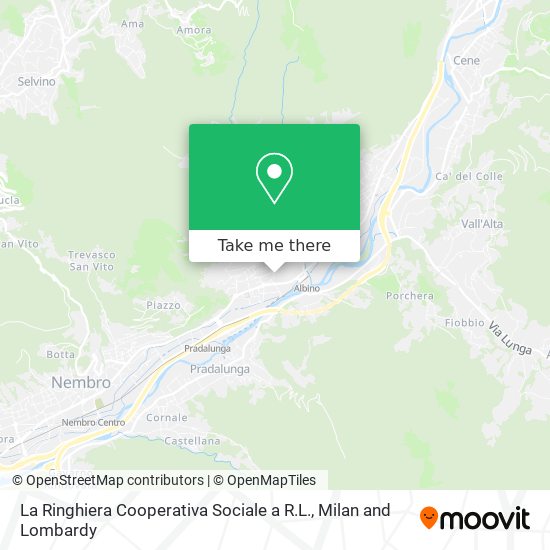 La Ringhiera Cooperativa Sociale a R.L. map