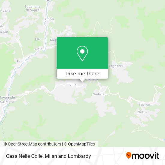 Casa Nelle Colle map
