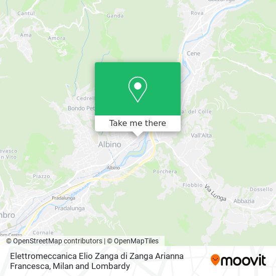 Elettromeccanica Elio Zanga di Zanga Arianna Francesca map