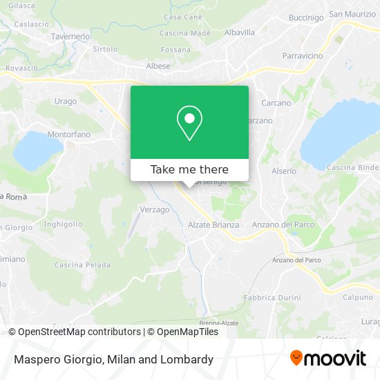 Maspero Giorgio map