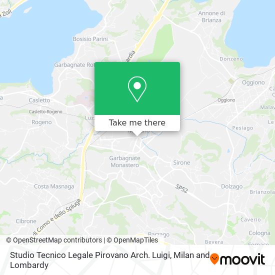 Studio Tecnico Legale Pirovano Arch. Luigi map