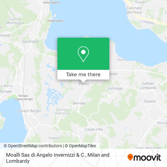 Moalli Sas di Angelo Invernizzi & C. map