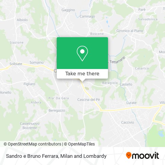 Sandro e Bruno Ferrara map