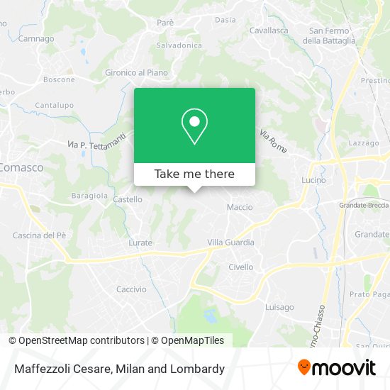 Maffezzoli Cesare map