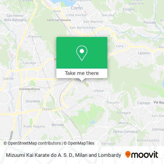 Mizuumi Kai Karate do A. S. D. map