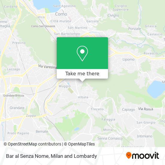 Bar al Senza Nome map