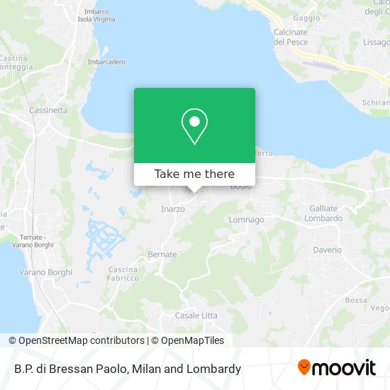 B.P. di Bressan Paolo map