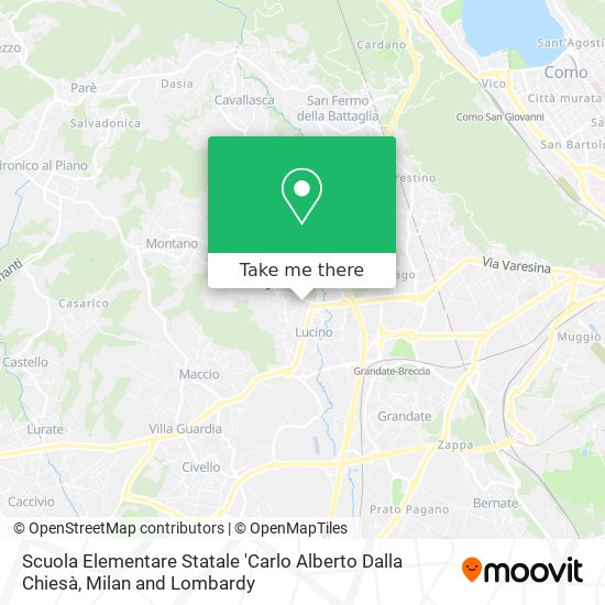 Scuola Elementare Statale 'Carlo Alberto Dalla Chiesà map