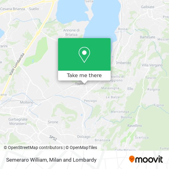 Semeraro William map