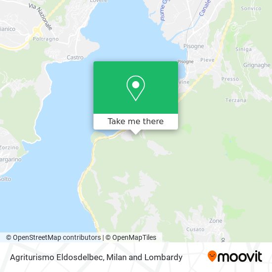 Agriturismo Eldosdelbec map