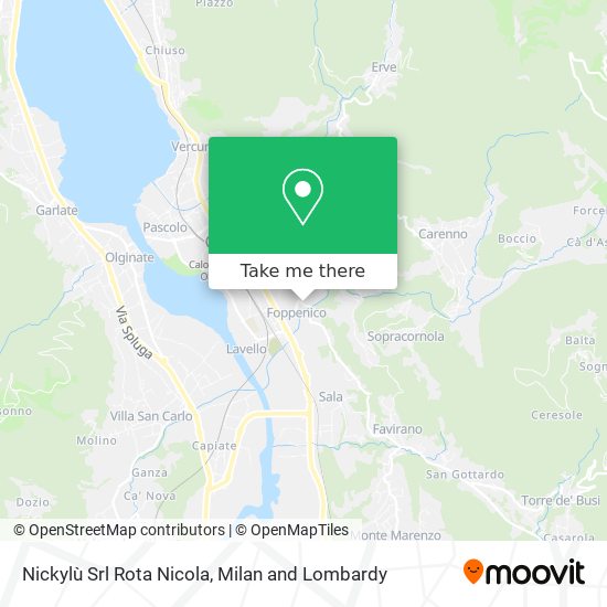 Nickylù Srl Rota Nicola map