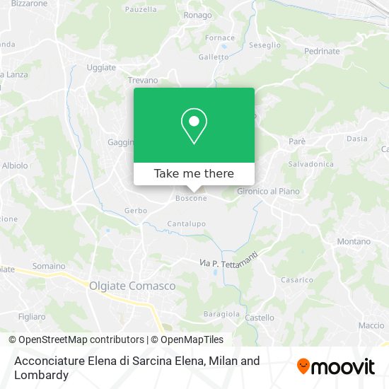 Acconciature Elena di Sarcina Elena map