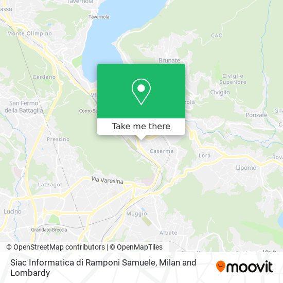 Siac Informatica di Ramponi Samuele map