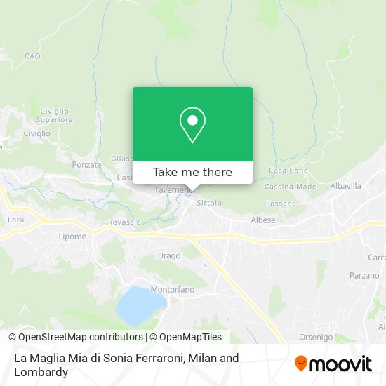 La Maglia Mia di Sonia Ferraroni map