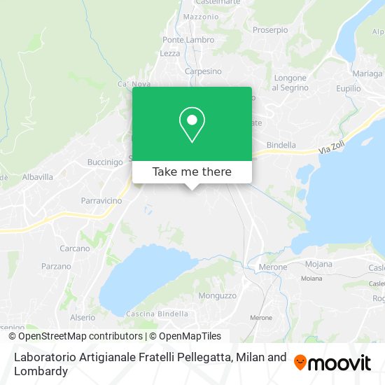 Laboratorio Artigianale Fratelli Pellegatta map