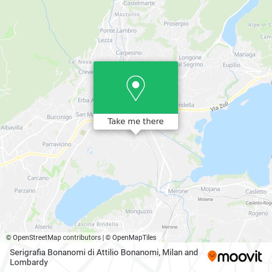 Serigrafia Bonanomi di Attilio Bonanomi map