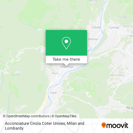 Acconciature Cinzia Coter Unisex map